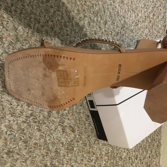 Dolce Vita Naylin Heels Beige Sz 8.5 - Picture 3 of 3